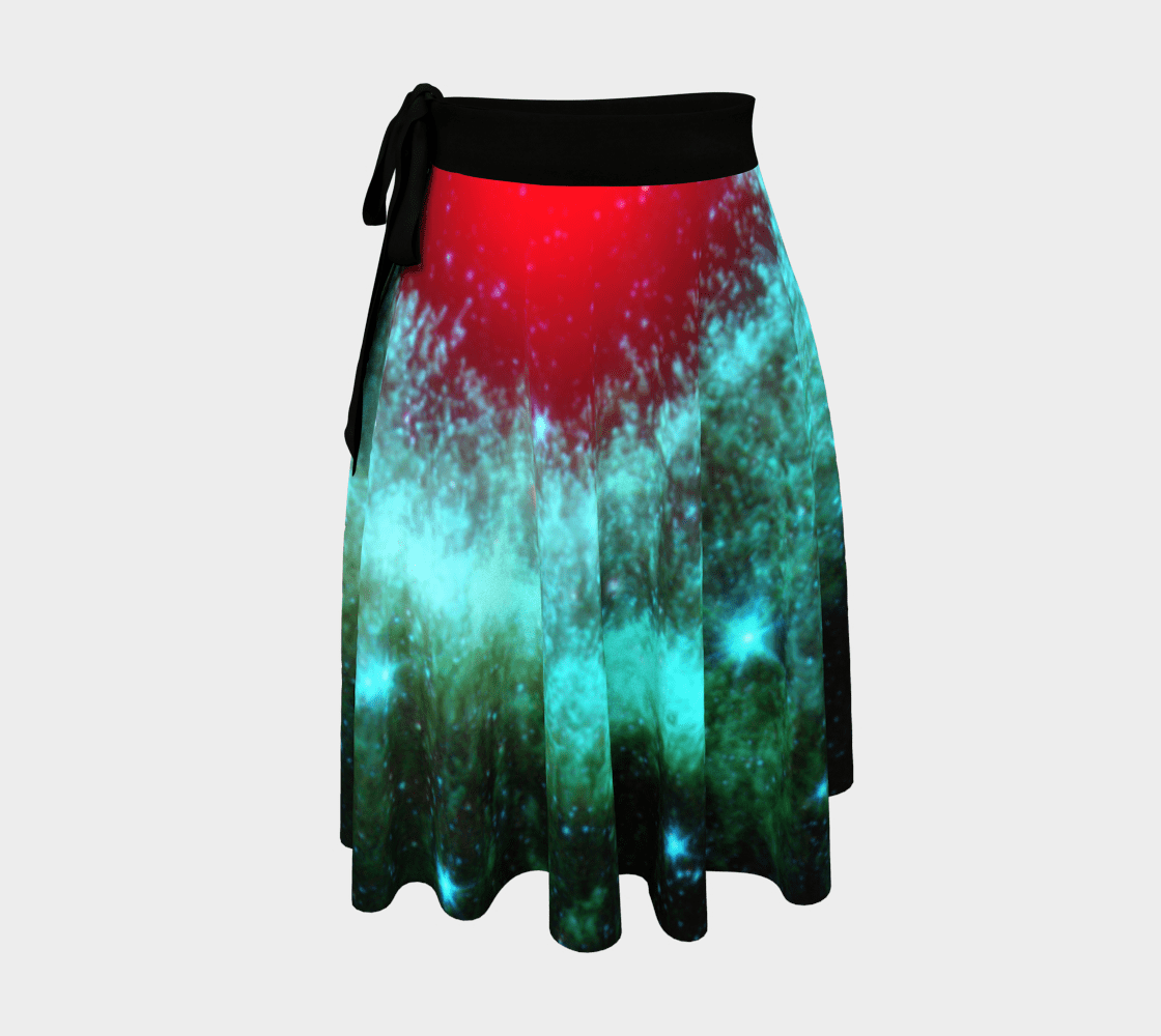 Space Force Dragon Galactic Wrap Around Skirt