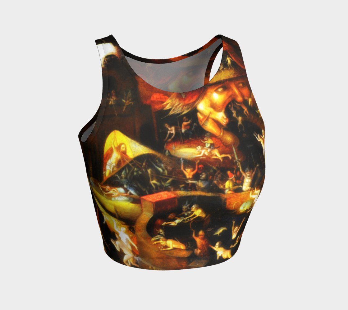 Hieronymous Dragon Is It Hot In Hell Or Is It Just Me Crop Top