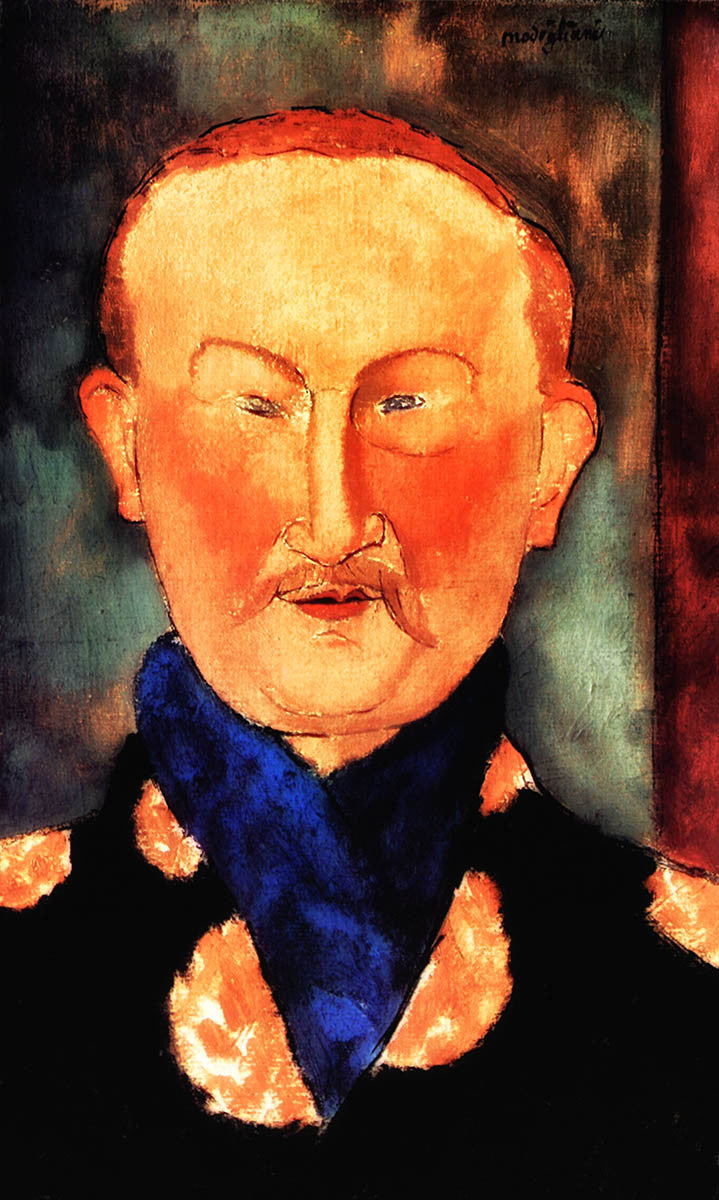 Damn! #Modigliani Knew Everyone Or At Least He Painted Everyone - Like Leon Bakst
