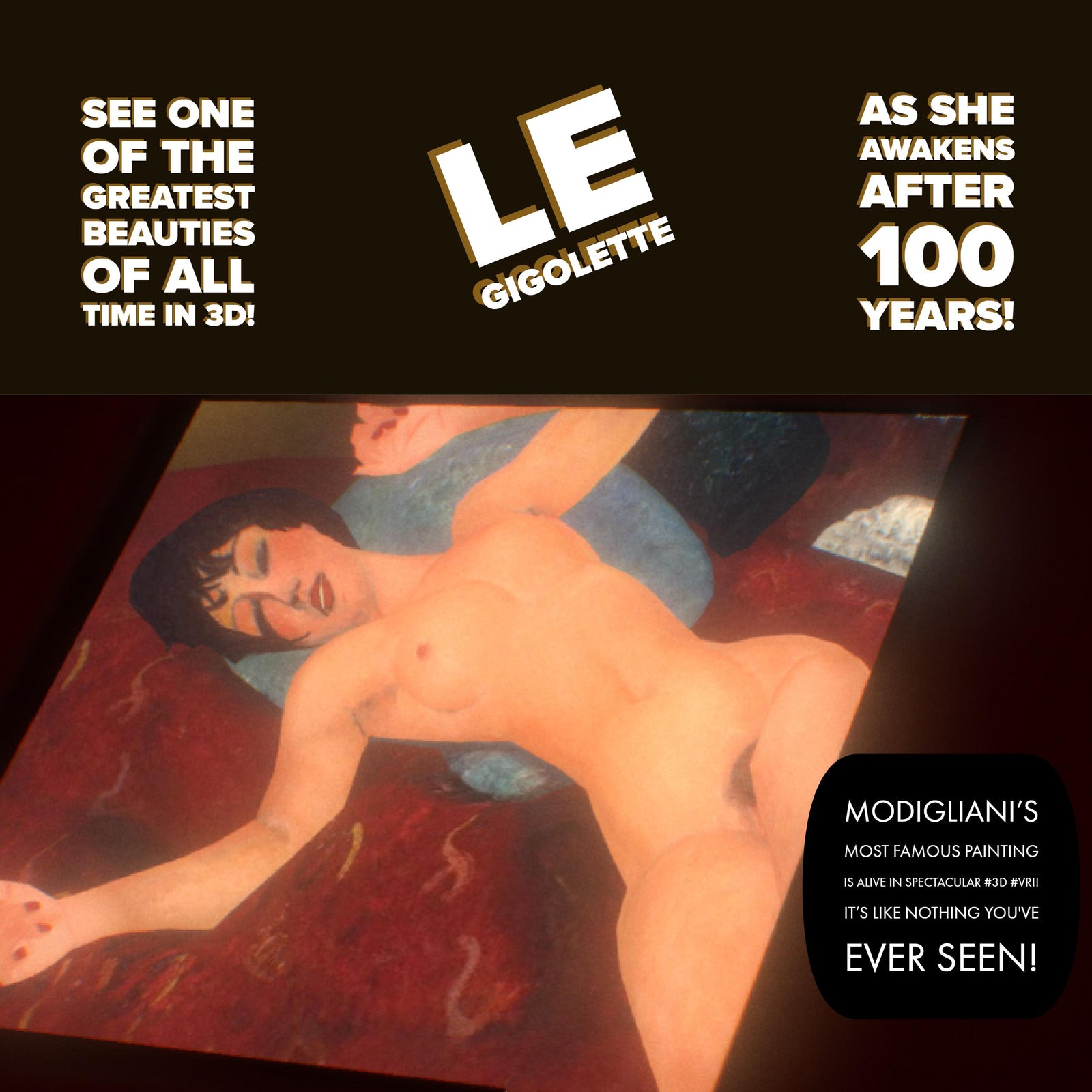 Modigliani #VR #3D #Exhibition