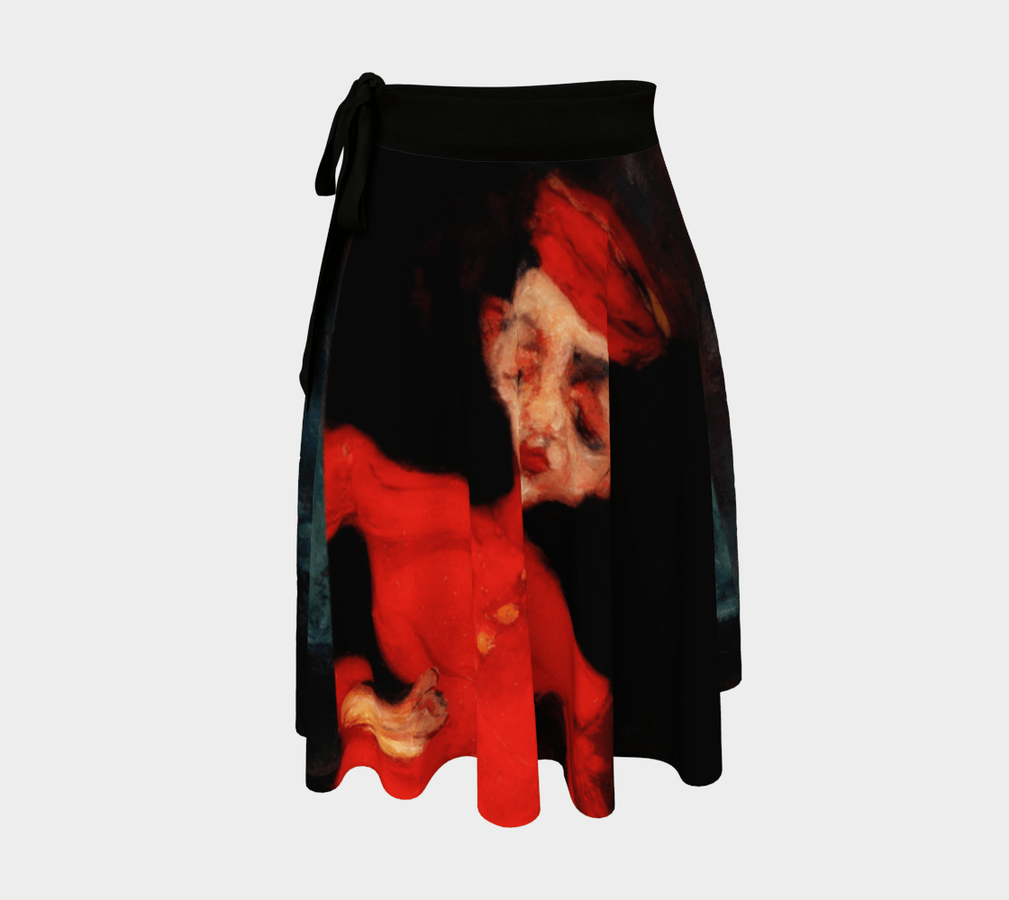 Soutine Dragon Oh Bellhop Wrap Around Skirt