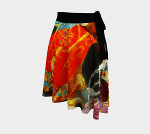 Bakst Dragon Mambo Mama Wrap Around Skirt