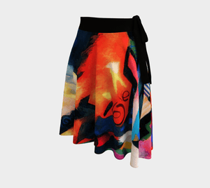 Macke The Dragon Carnivaluscious Wrap Around Skirt