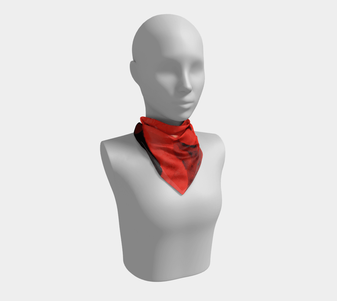 Valet Dragon Hip Bell Hop Scarf