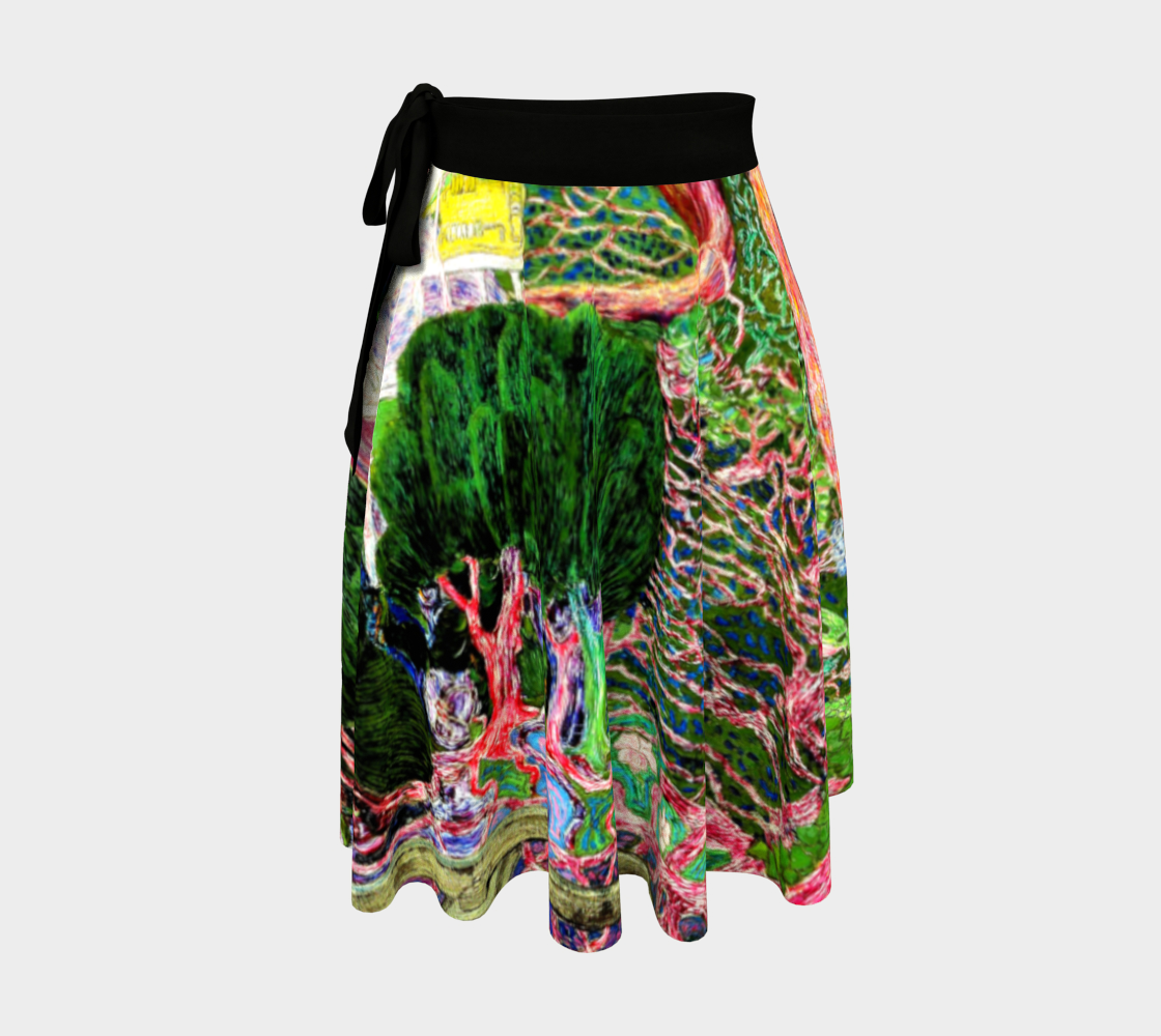 Toorop Dragon Mystic Forest Wrap Around Skirt