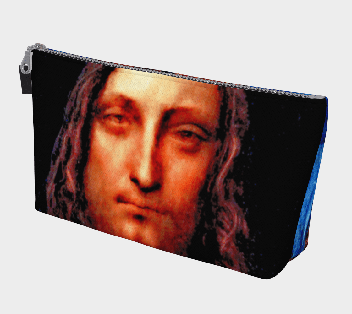 Leonardo Dragon Salvator Mundi Clutch