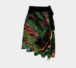 Toorop Dragon Mystic Forest Wrap Around Skirt