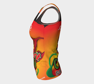 Soyracha Dragon Human Sandwich Board Fitted Tank