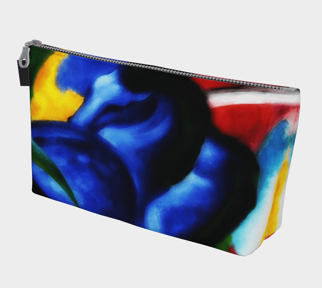 Franz Dragon Blue Pony Clutch