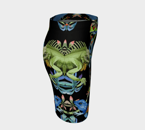 Reptilian Dragon Juana Iguana Pencil Skirt