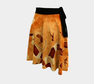 Out Of Africa Dragon Rumble In The Jungle Wrap Around Skirt