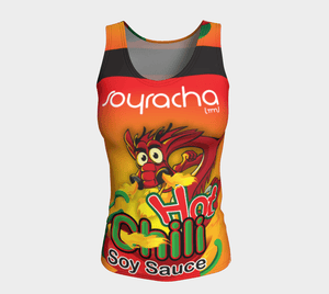 Soyracha Dragon Human Sandwich Board Fitted Tank