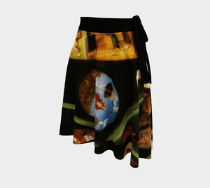 Hieronymus Dragon Seven Sins Wrap Around Skirt