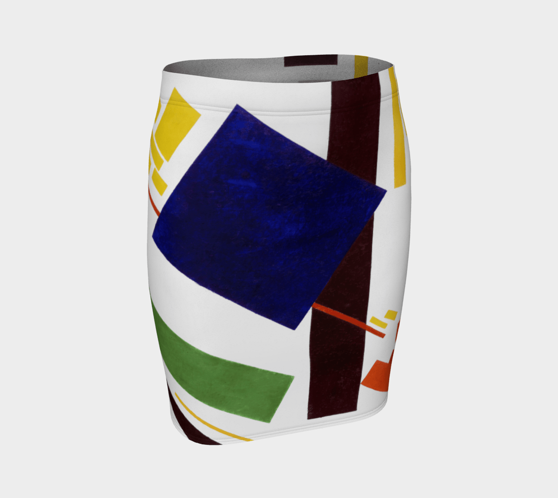 Kazimir Dragon And The Abstracts Pencil Skirt