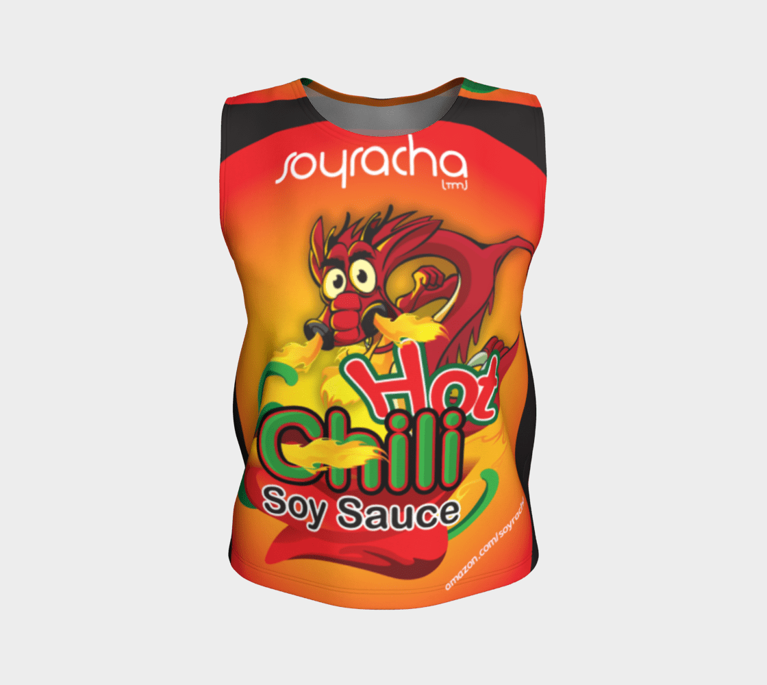 Soyracha Dragon Human Sandwich Board Loose Tank