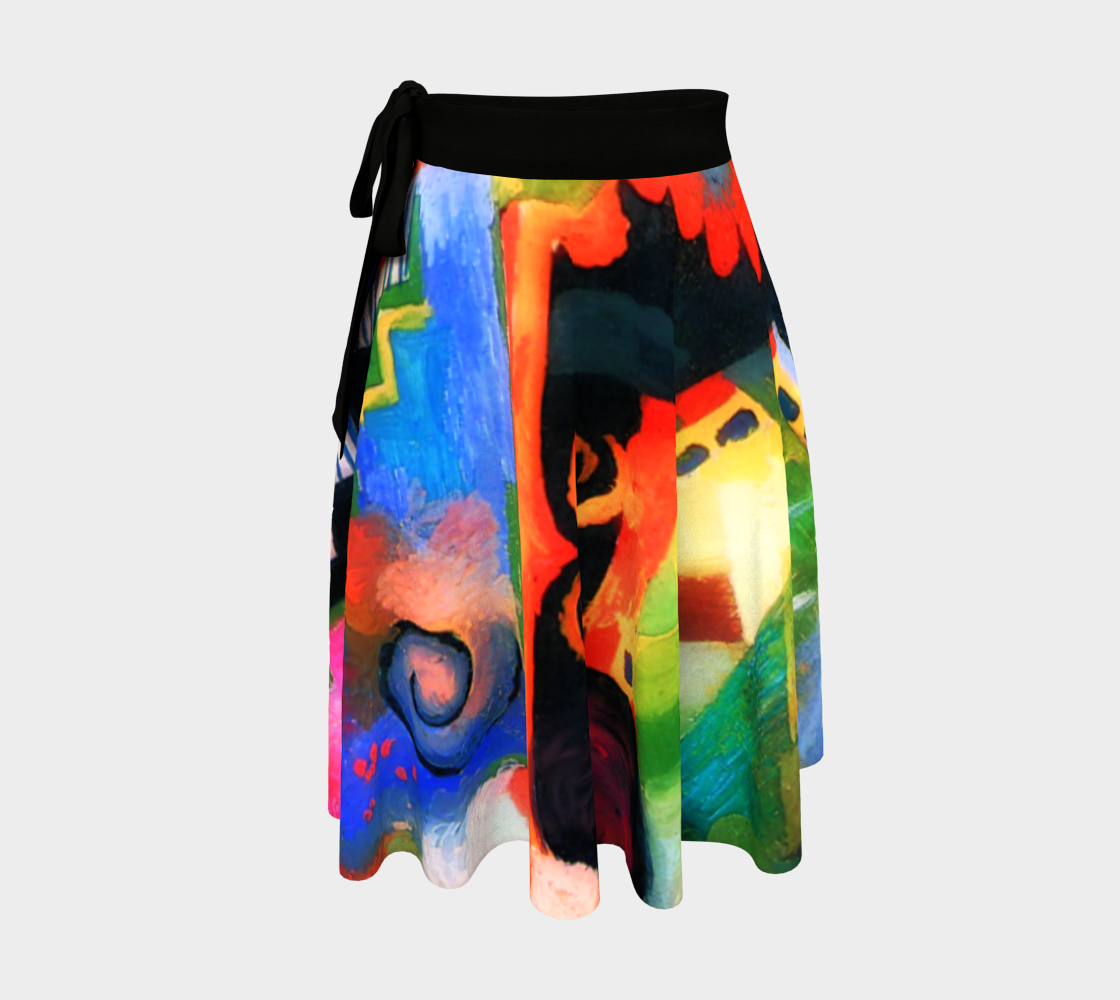 Macke The Dragon Carnivaluscious Wrap Around Skirt