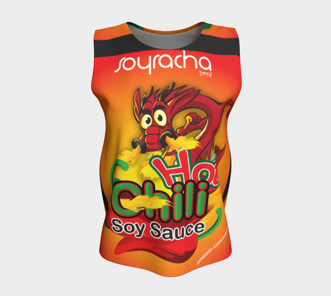 Soyracha Dragon Human Sandwich Board Loose Tank