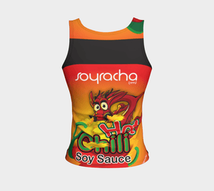 Soyracha Dragon Human Sandwich Board Fitted Tank