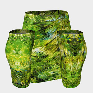 Tropical Dragon Vango Green Little Grass Skirt