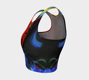 Athleisure Dragon Fight Or Flight Crop Top