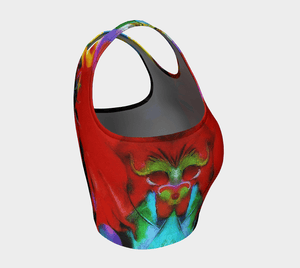 Athleisure Dragon Fight Or Flight Crop Top
