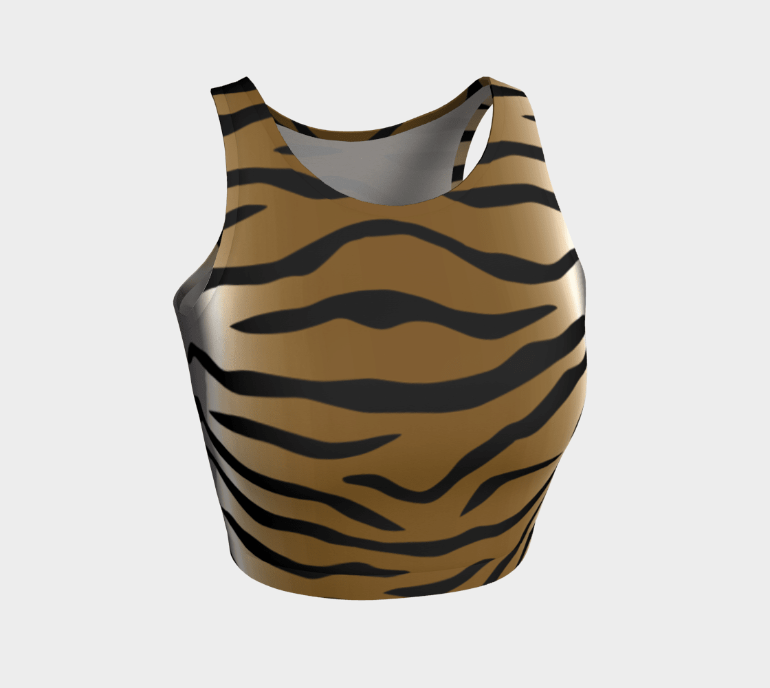 Athleisure Dragon Special Menu Animal Style Crop Top