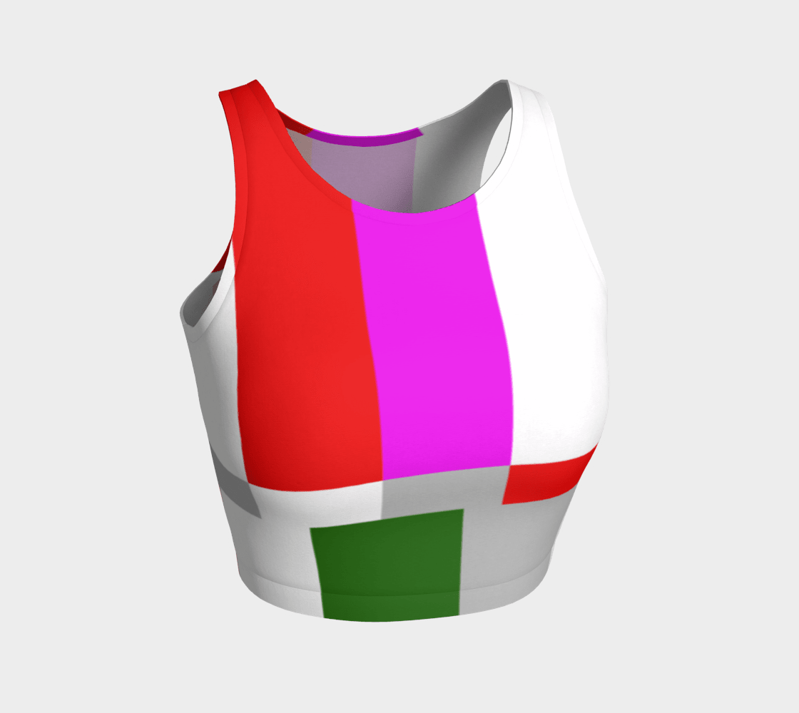 Athleisure Dragon Mod Mod World Crop Top