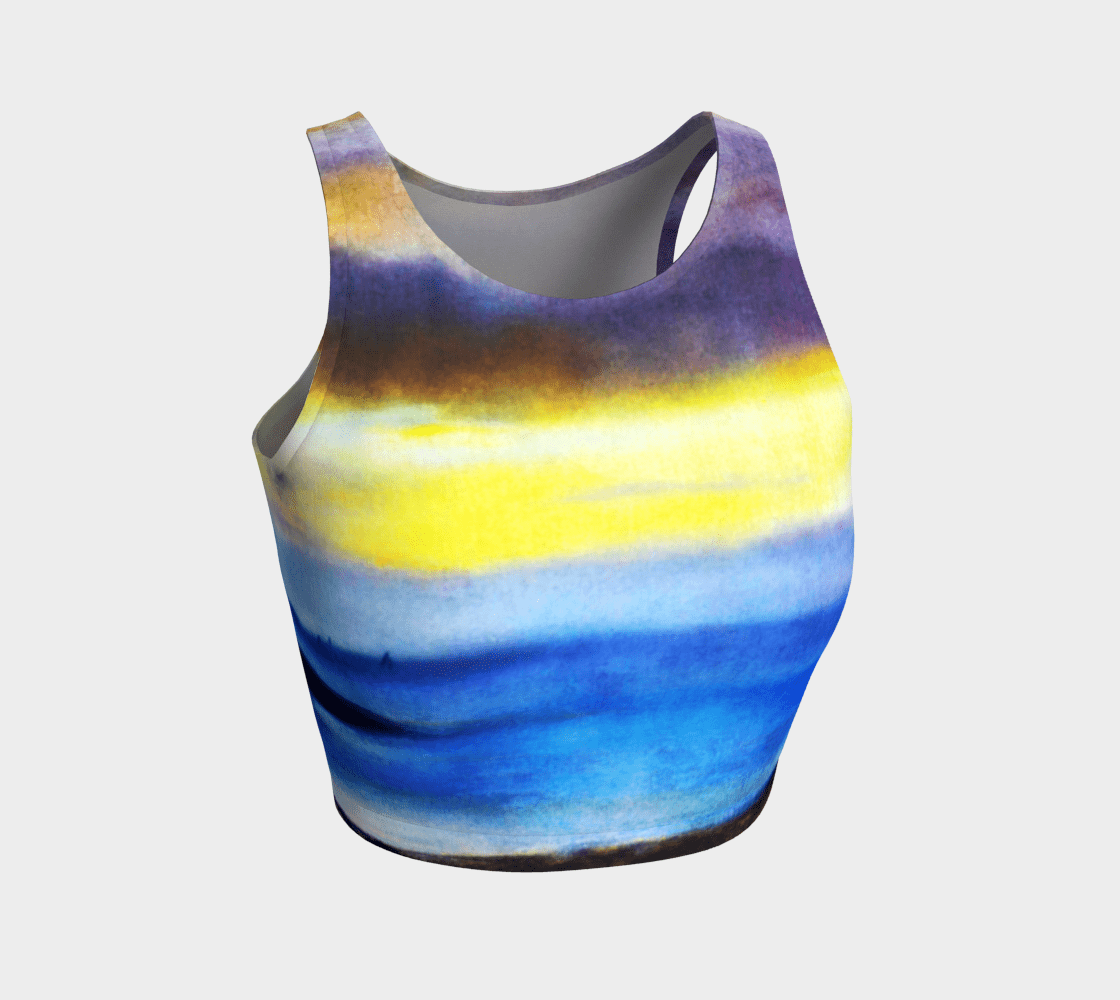 Athleisure Dragon Lady Degas Degas Crop Top