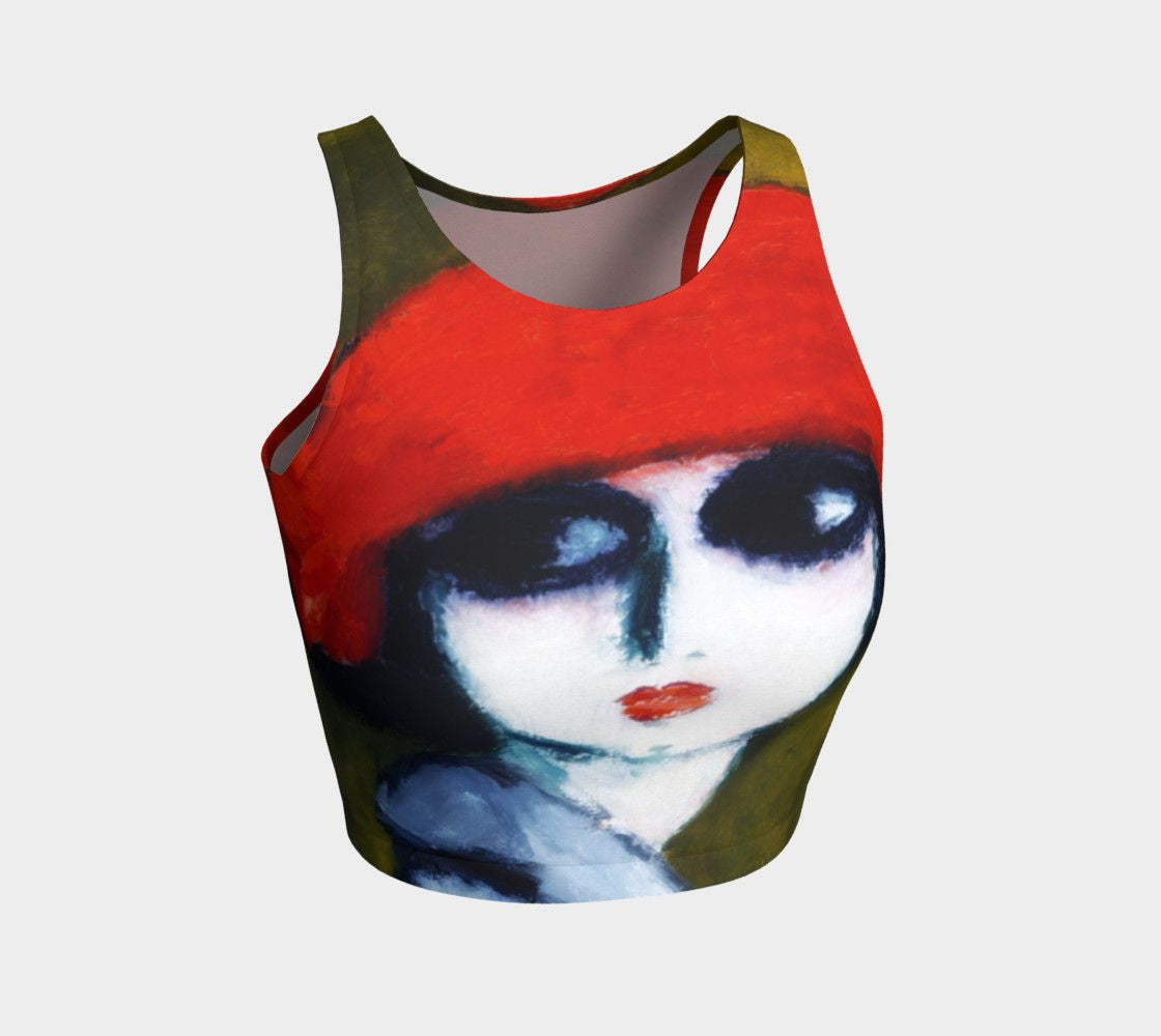 Gigolette Dragon Cat Van D Crop Top