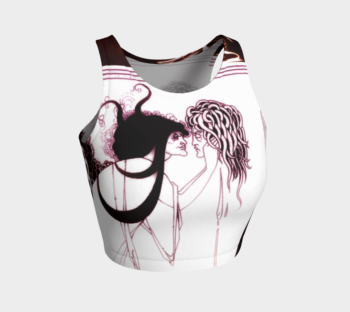 Little Aubrey Dragon Head's Up Sister Crop Topper