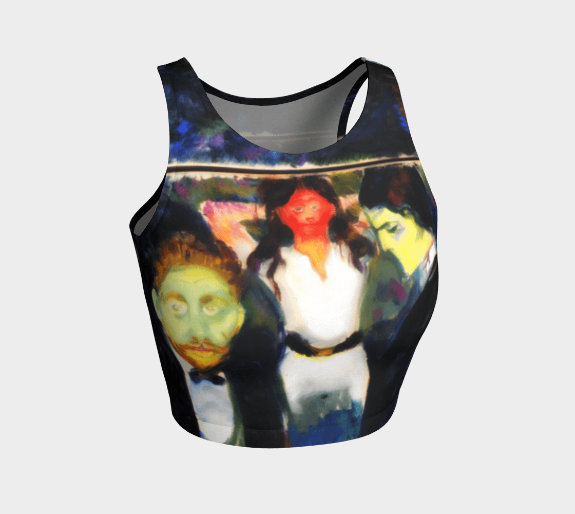 Lovesick Dragon Green With Envy Crop Top