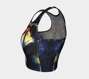 Lovesick Dragon Green With Envy Crop Top