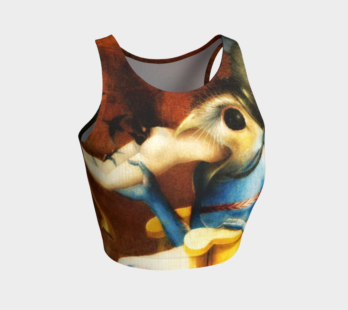 Hieronymus Dragon Let's Do Lunch Crop Top