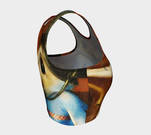 Hieronymus Dragon Let's Do Lunch Crop Top