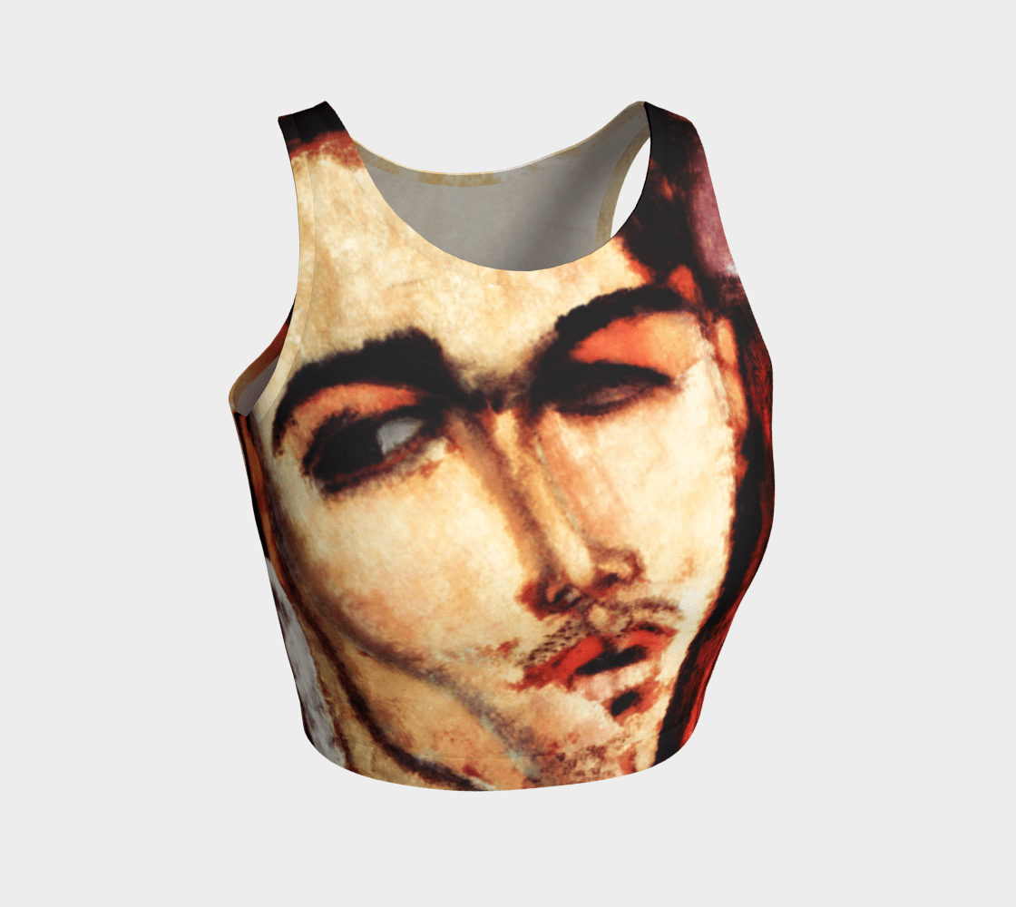 Amedeo Dragon Oh Celso You So Handsome Crop Top