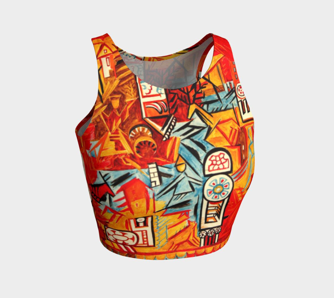 Cuban Pete Dragon Cubo Futuro Crop Top