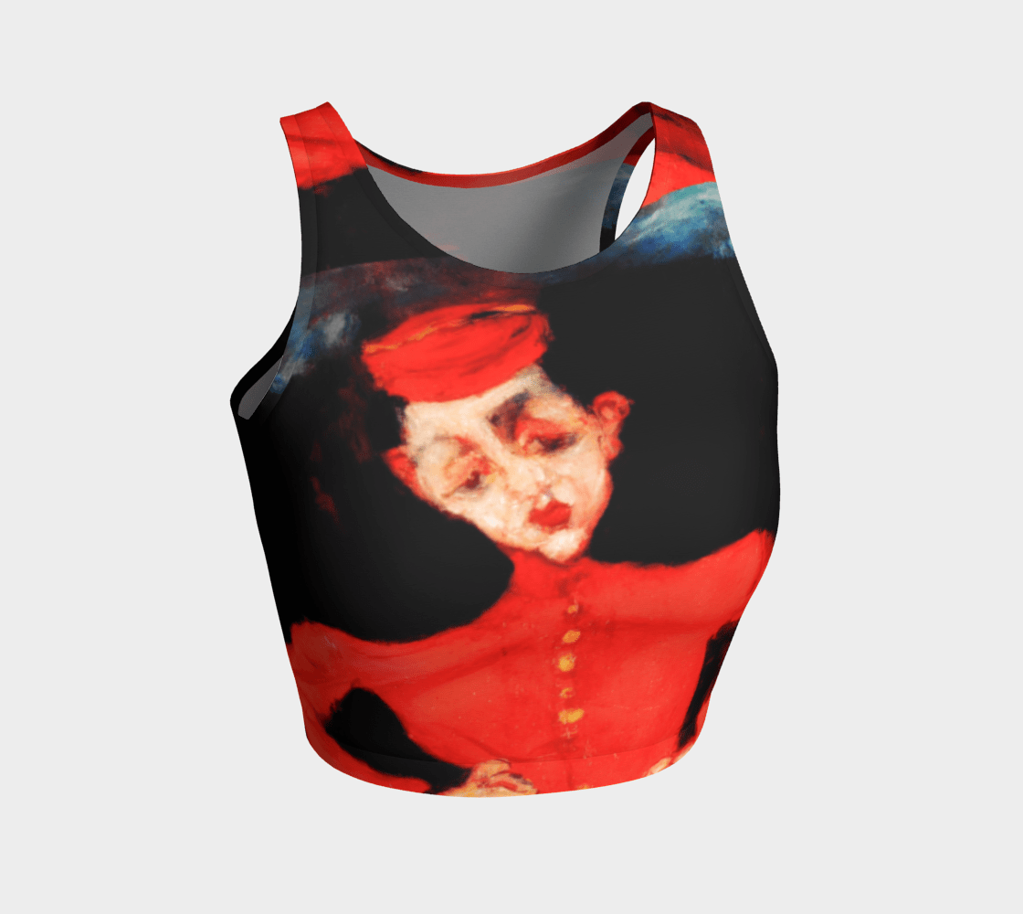 Valet Dragon Hip Bell Hop Crop Top