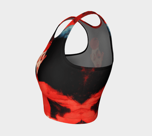 Valet Dragon Hip Bell Hop Crop Top