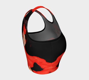 Valet Dragon Hip Bell Hop Crop Top