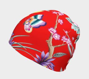 Asymmetrical Dragon Chinoiserie Flapper