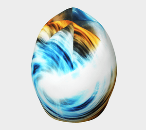 Planet Dragon Cosmic Swirly Cue Celestial Flapper