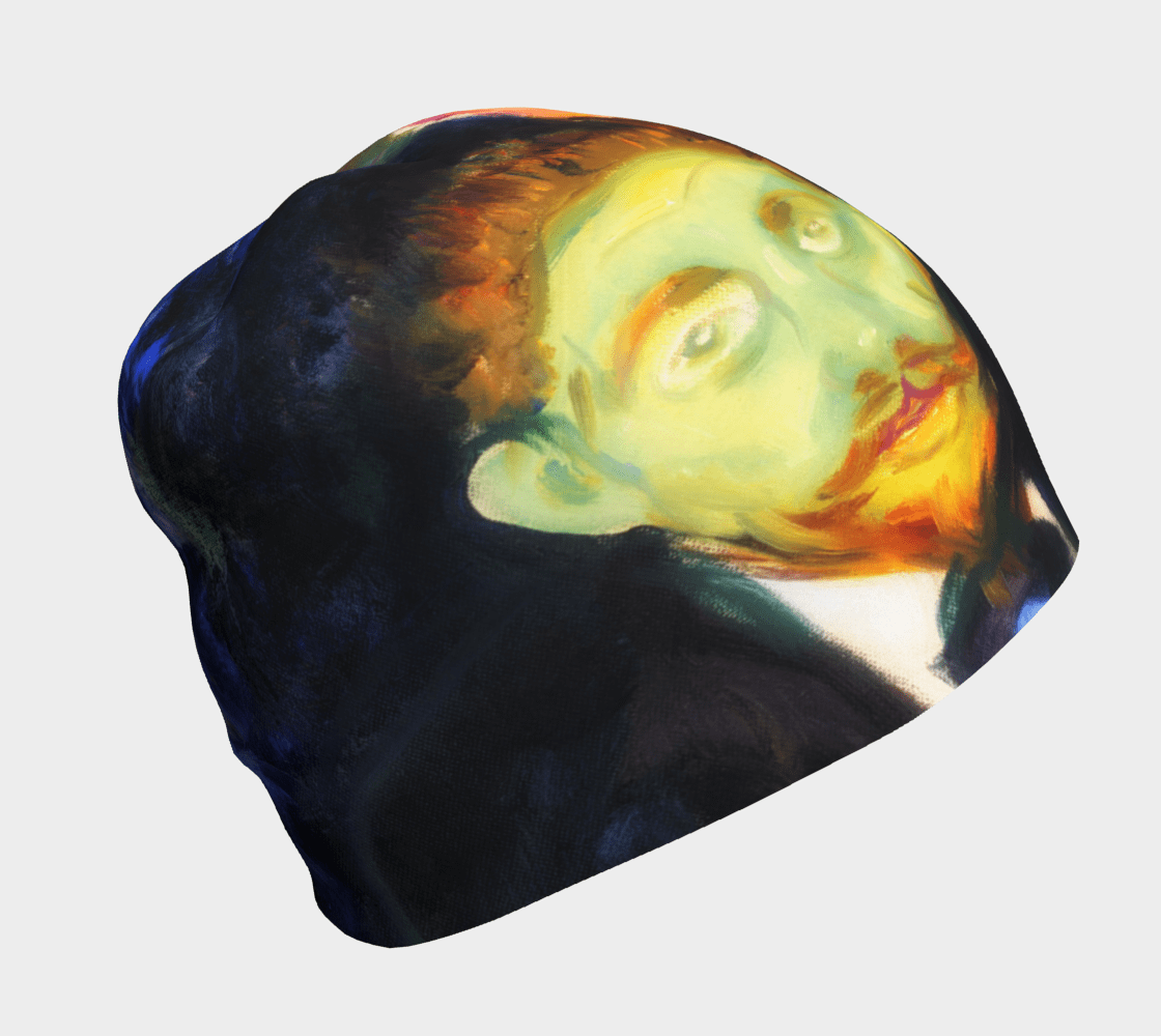 Lovesick Dragon Green With Envy Flapper Beanie