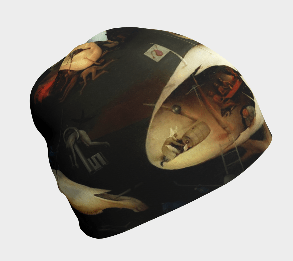 Hieronymous Dragon Bosch Himself Flapper Beanie