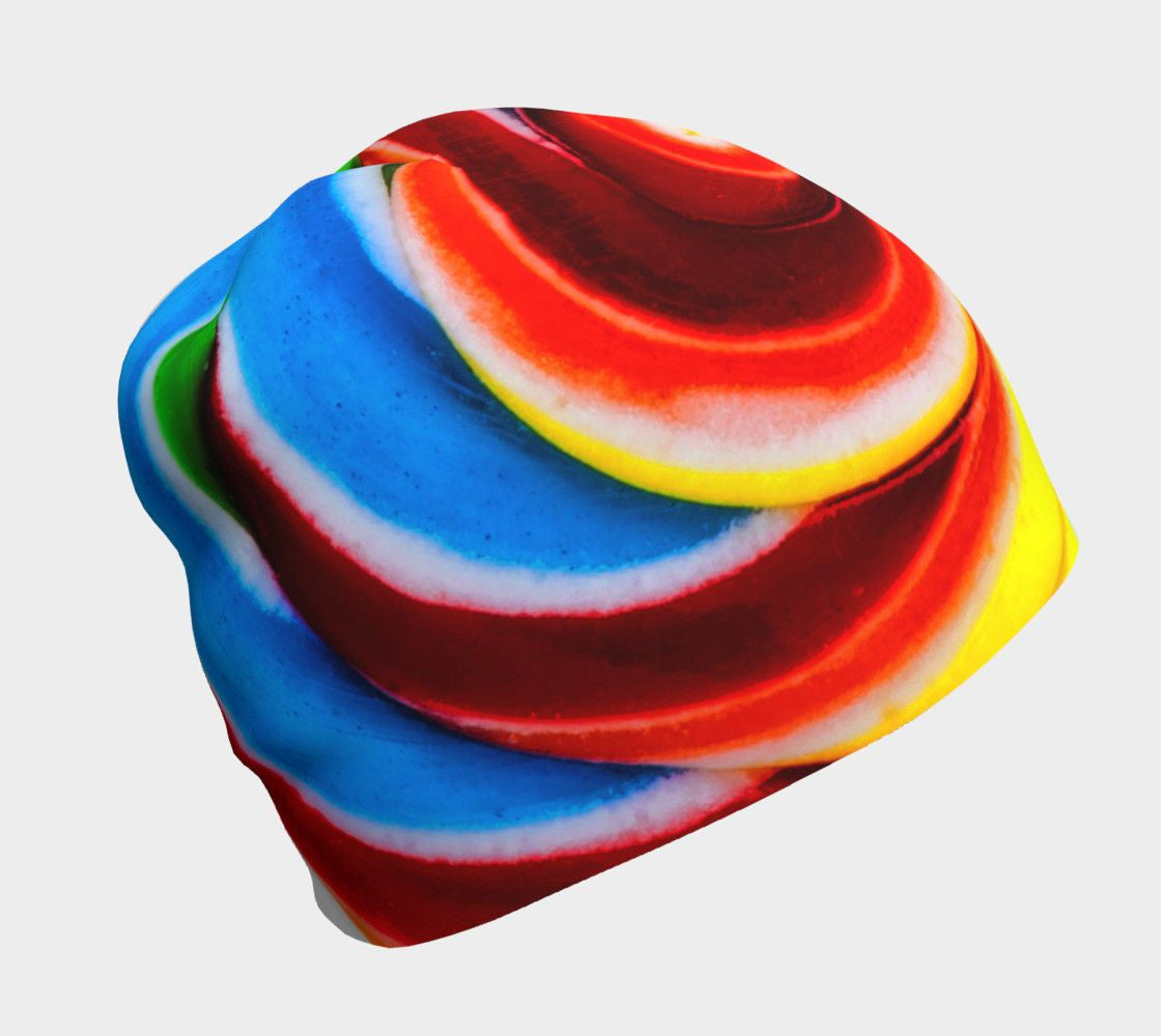 Don't Take Candy From Strangers Dragon Lollipop Flapper Beanie