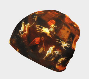 Hieronymous Dragon Is It Hot In Hell Or Is It Just Me Flapper Beanie
