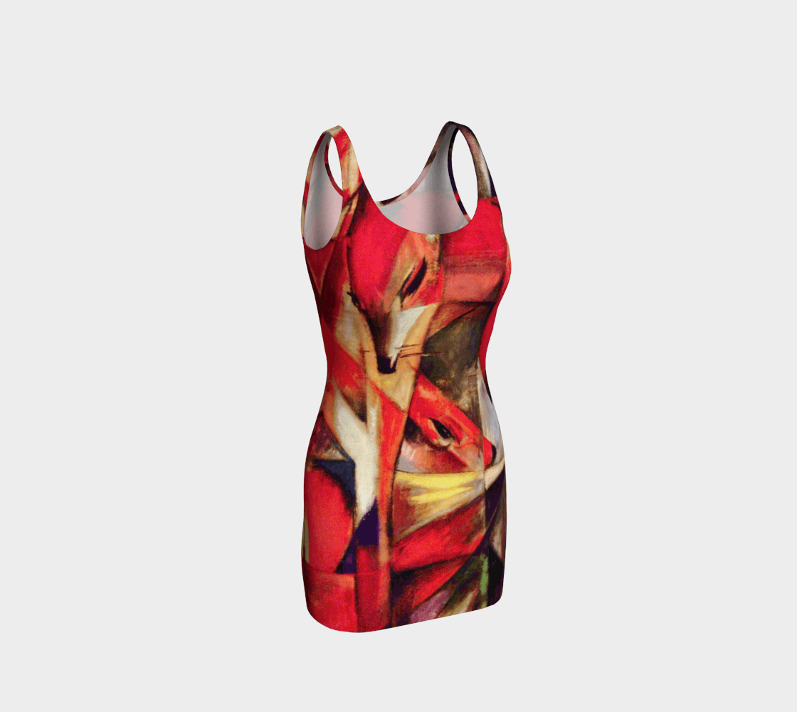 Foxy Dragon Fawn Bodycon