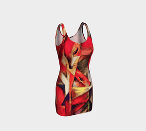 Foxy Dragon Fawn Bodycon