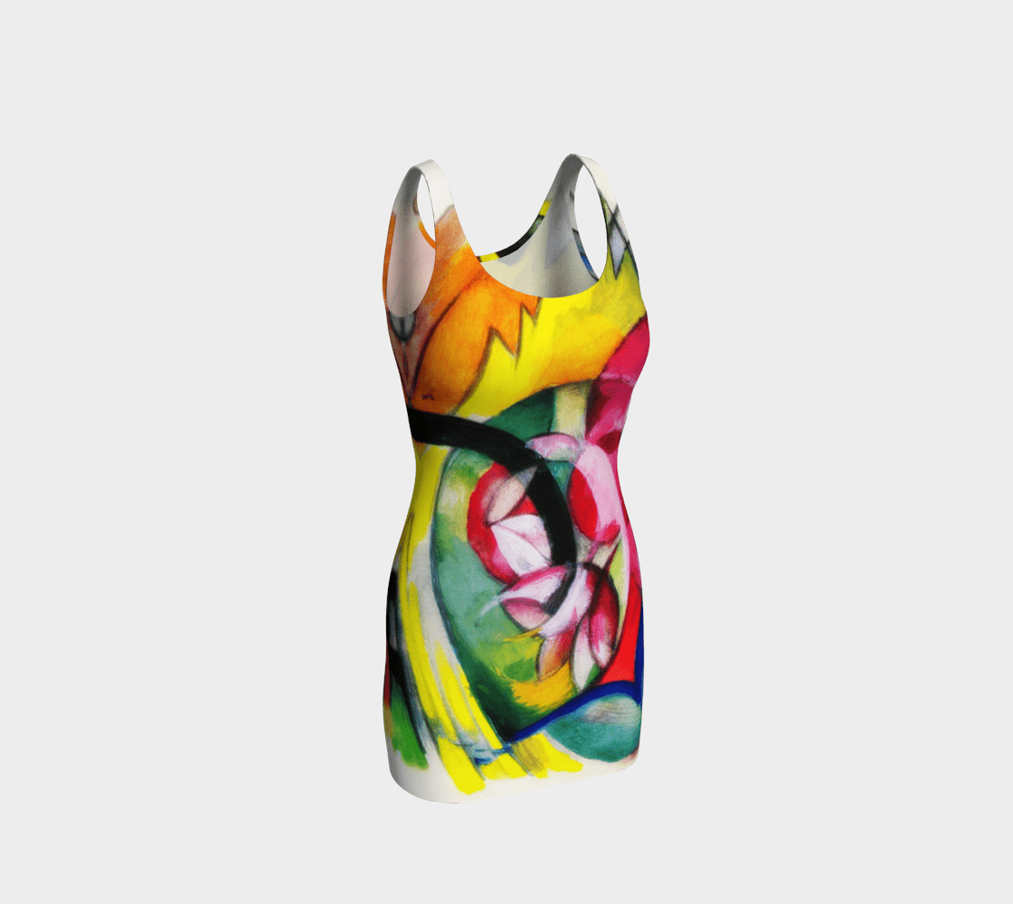 Pink Dragon Pastel Bodacious Bodycon