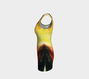 Crayon Dragon Color Outside The Lines Bodycon