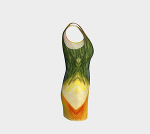 Crayon Dragon Color Outside The Lines Bodycon